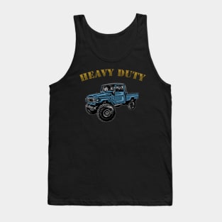 FJ40 HEAVY DUTY ENGRAVED STYLE Tank Top